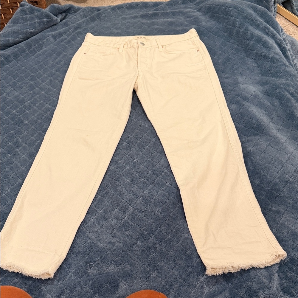 We The Free Light Cream Denim